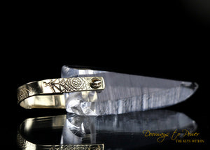 Lemurian Pendant in 14k Gold