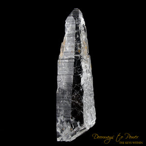 Lemurian Light Quartz Record Keeper Crystal 9D 'Omnipresent Elder'