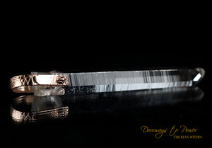 Lemurian Light Language Rose Gold Pendant