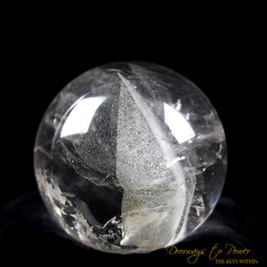 Lemurian Manifestation Quartz Crystal Sphere