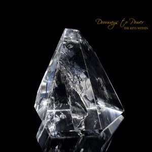 Lemurian Quartz Crystal 'Holographic Connection'