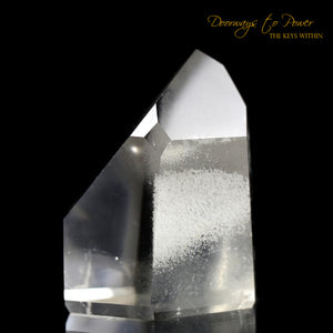 Lemurian White Phantom Quartz Shaman Dow Crystal 'RE BIRTH'