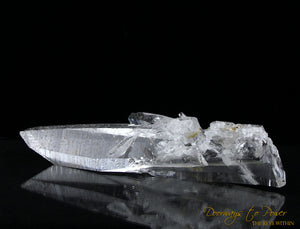 Lemurian Light Manifestation Quartz Penetrator Crystal Wand 'Sword of Light'