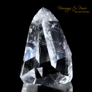 Lemurian Light Quartz Crystal 'Holographic Connection'