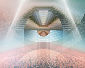 XL 9" Lemurian Light Quartz Crystal Laser Wand 'Sword of Light'