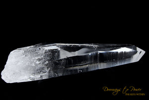 Lemurian Light Quartz Crystal Wand 'Era of Light'