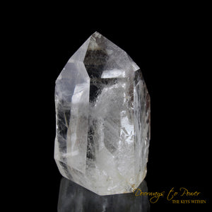 Lemurian Temple Heart Dow Manifestation Quartz Crystal Point