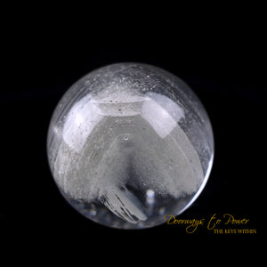 Lemurian Phantom Quartz Crystal Sphere 'LE MUR IA'