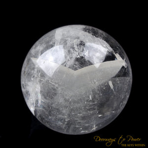 Lemurian Pyramid Manifestation Phantom Quartz Crystal Sphere 'Holographic Connection'