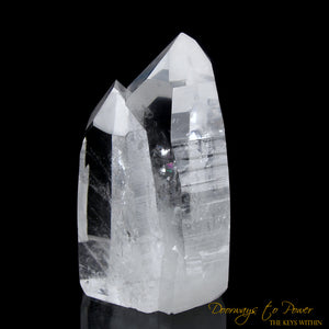 Lemurian Tantric Twin Isis Quartz Crystal 'Beloved'