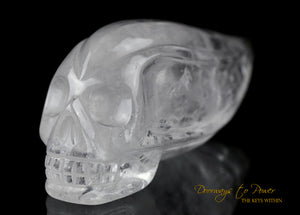 Lemurian Traveler Crystal Skull 'Dreamer'