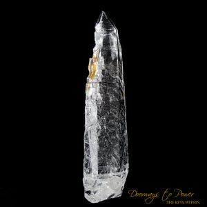 Lemurian Quartz Crystal Wand