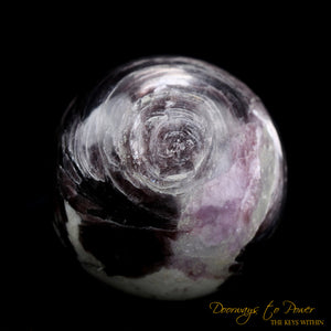 Lepidolite Crystal Sphere Optimism & Balance