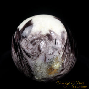 Lepidolite Crystal Sphere Optimism & Balance
