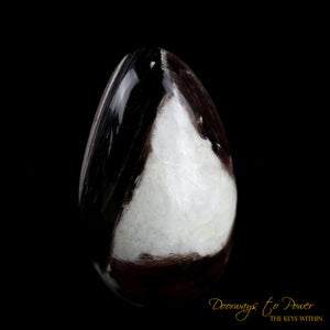 Lepidolite & Quartz Crystal EGG 'Bird of Light'