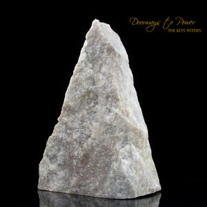 Lithium Light Crystal Altar Stone 'Uplifting the Light' XL