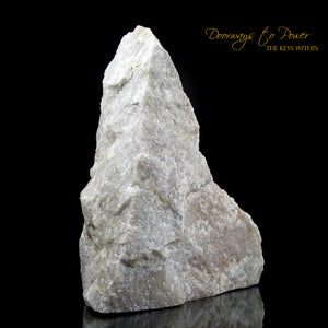 Lithium Light Crystal Altar Stone 'Uplifting the Light' XL