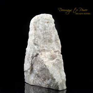 Lithium Light Crystal Altar Stone 'Uplifting the Light' XL