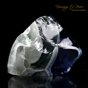 Matrix & Sirius Blue Bi Color Monatomic Andara Crystal Mt Shasta