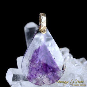 Melody Stone Super 7 Light Language Pendant 14k