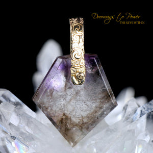 Melody Super 7 Light Language Crystal Pendant ™ 14k