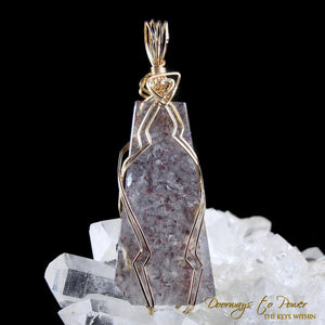 Melody Stone Super 7 Crystal Pendant 14k