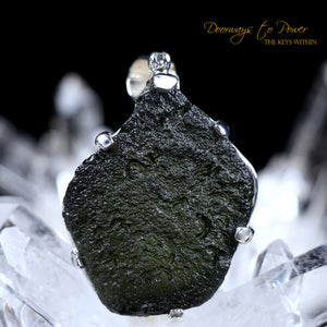 Moldavite Crystal Pendant