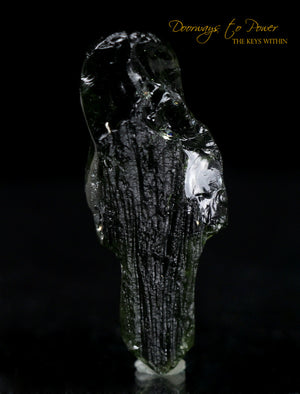 Moldavite Crystal Skull 'Xalira'