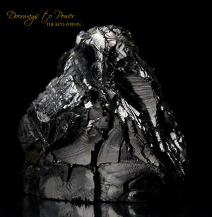 Nobel Shungite Crystal Altar Stone