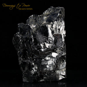 Noble Shungite Crystal Altar Stone 'Mystical'