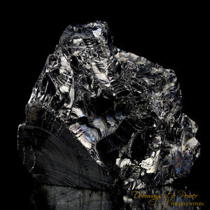 Noble Shungite Crystal Altar Stone 'Mystical'