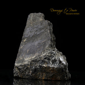 Nuummite Crystal Altar Stone