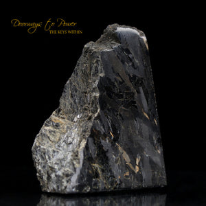 Nuummite Crystal Altar Stone