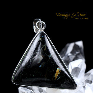Nuummite Crystal Pendant