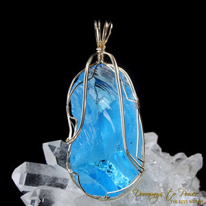 Oracle Eye Andara Crystal Pendant 14k