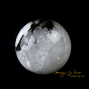 Phenacite Crystal Sphere Azozeo Activated