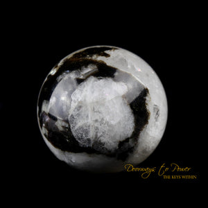 Phenacite Crystal Sphere Azozeo Activated