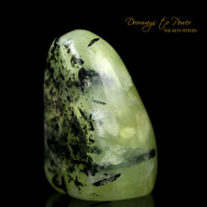 Prehnite Crystal Altar Stone