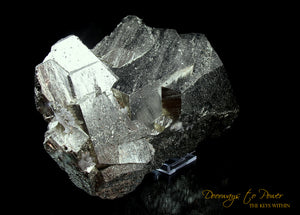 Big Pyrite Crystal Specimen 'Stone of Power'