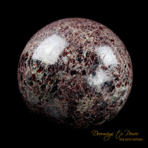 Red Ruby Crystal Sphere