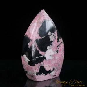Rhodonite Crystal Altar Stone