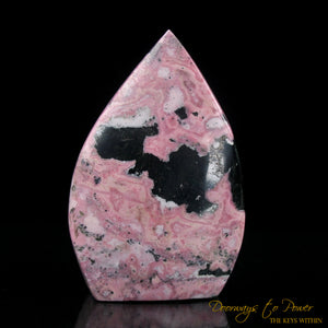 Rhodonite Crystal Altar Stone