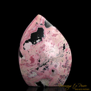 Rhodonite Crystal Altar Stone