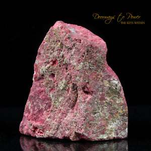 Rose Pink Thulite Crystal Altar Stone