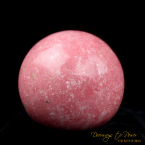 Rose Pink Thulite Crystal Sphere