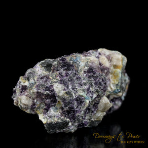 Russian Phenacite Aquamarine Purple Fluorite Specimen