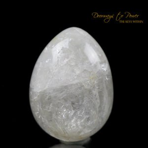 Russian Phenacite Crystal Egg