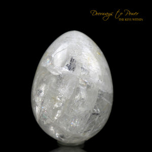Russian Phenacite Crystal Egg