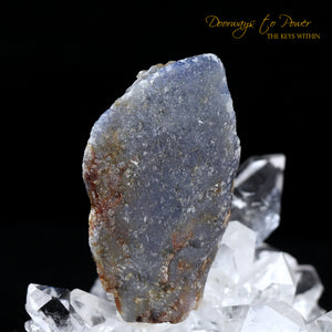 Sapphire Dragon Crystal Carving