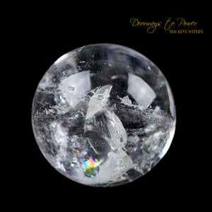 Satyaloka Crystal Sphere Azozeo Activated